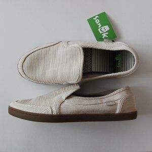 Sanuk Pair O Dice Hemp Slip On Shoe